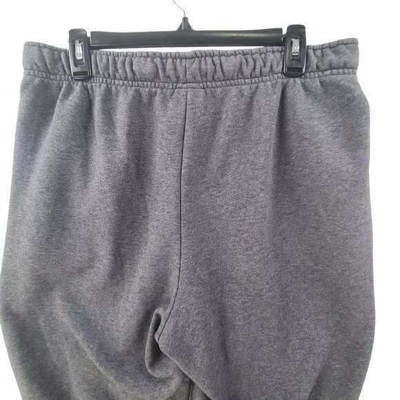 Nike Athletic Sweatpants Elastic Waistband Pull On Men's Size L Gray Workout - Picture 5 of 6